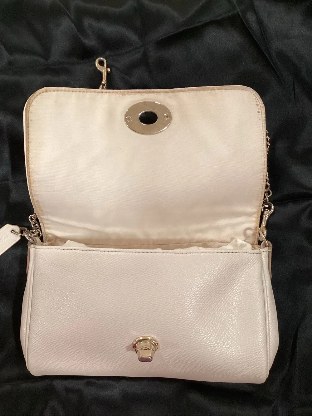 Coach Mini Ruby Crossbody in Ecru Leather🏝️🏝️ #F34604 🏝️🏝️ - Picture 11 of 13